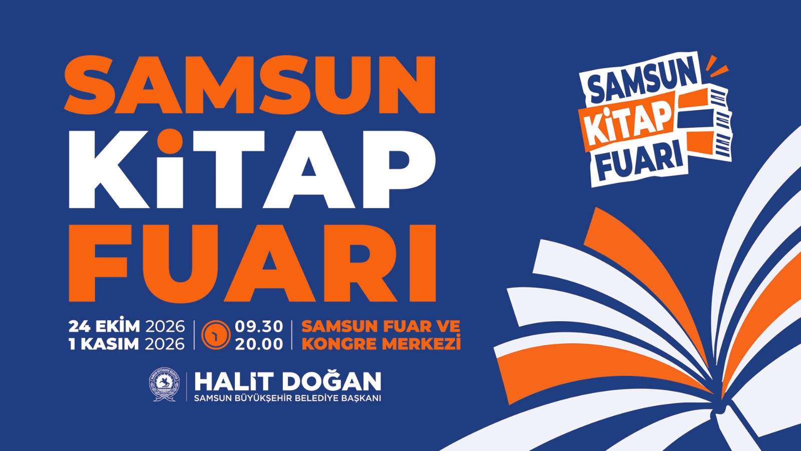 BÜYÜKŞEHİR BELEDİYESİ’NDEN ‘SAMSUN KİTAP FUARI’