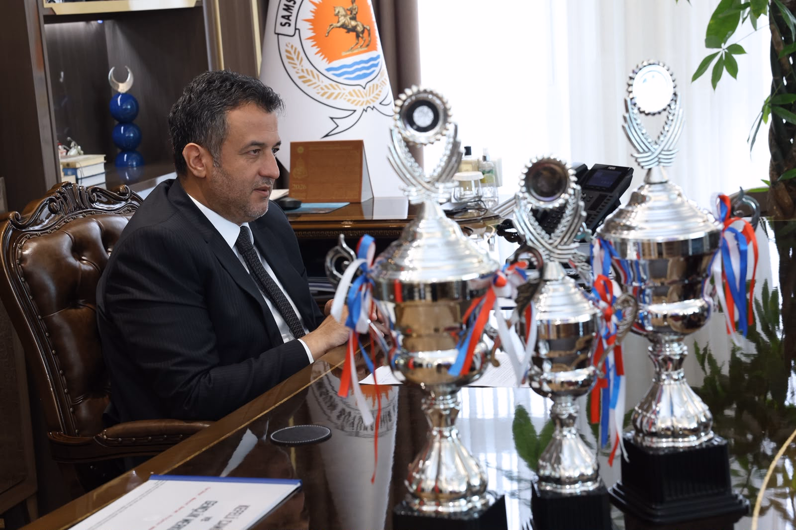 DRAGON BOT TÜRKİYE ŞAMPİYONASI’NDA DERECEYE GİREN SPORCULAR BAŞKAN DOĞAN’I MAKAMINDA ZİYARET ETTİ  - Görsel 6