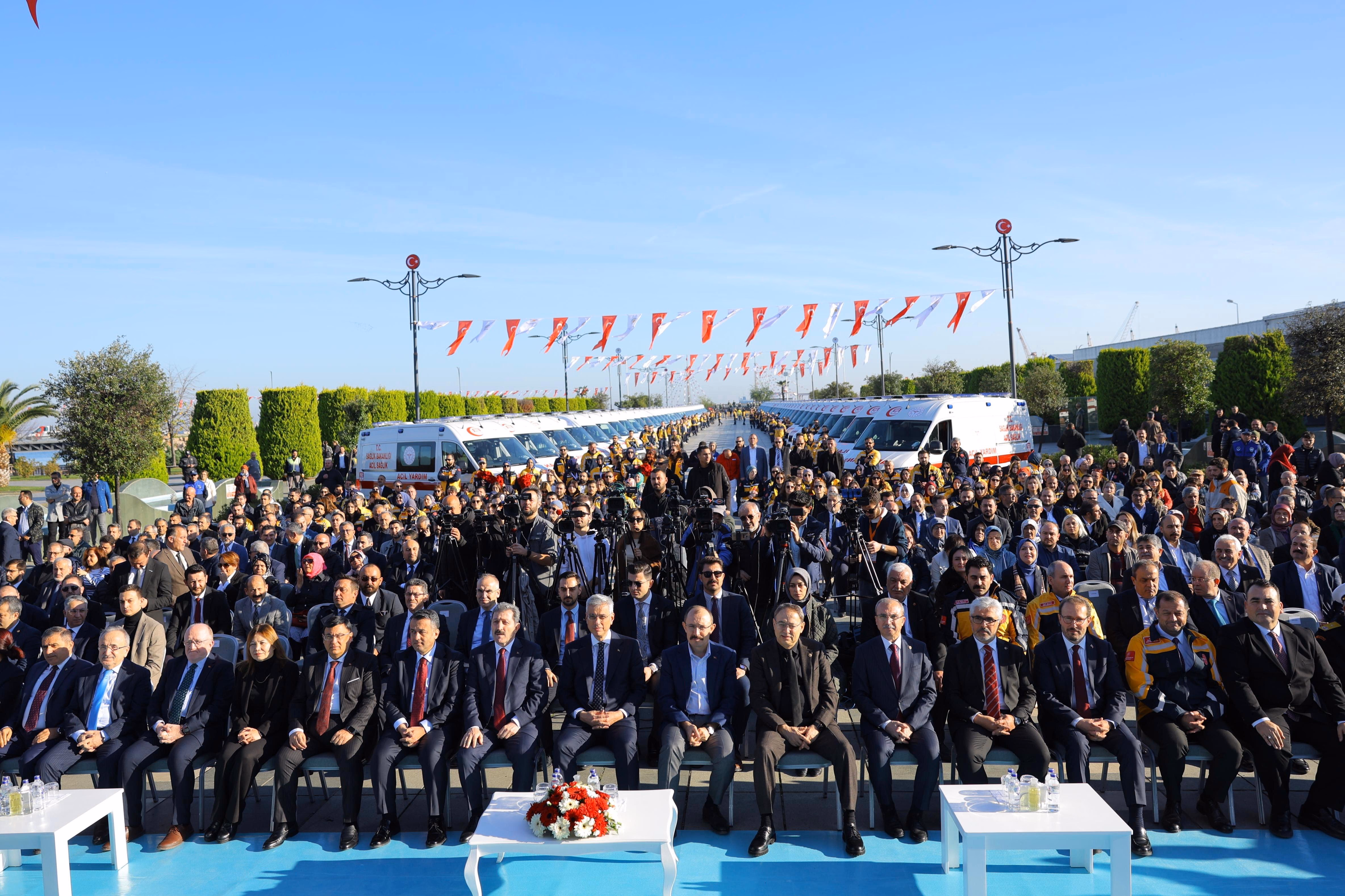 100 YENİ AMBULANS TESLİM TÖRENİ - Görsel 7