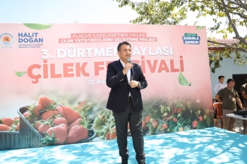 3. DÜRTMEN YAYLASI ÇİLEK FESTİVALİ COŞKUYLA GERÇEKLEŞTİ - Görsel 7