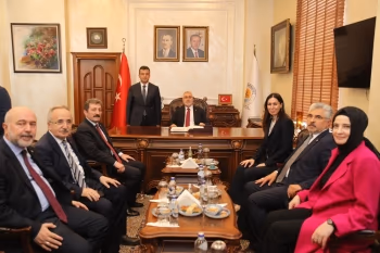 Bakan Işıkhan Başkan Doğan’ı ziyaret etti - Görsel 1