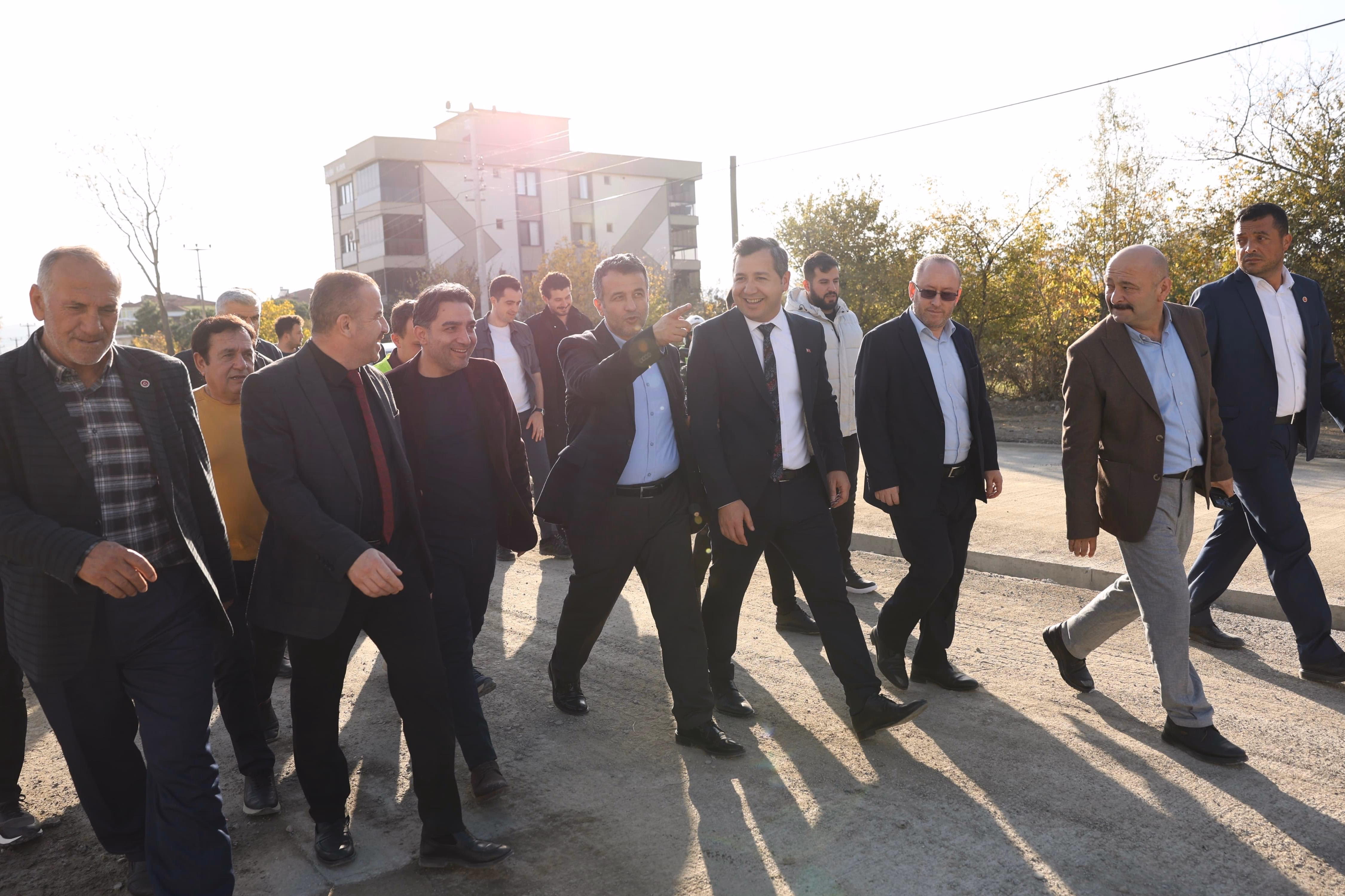BAŞKAN DOĞAN ALAÇAM İLÇESİNDEKİ PROJELERİ YERİNDE İNCELEDİ - Görsel 4
