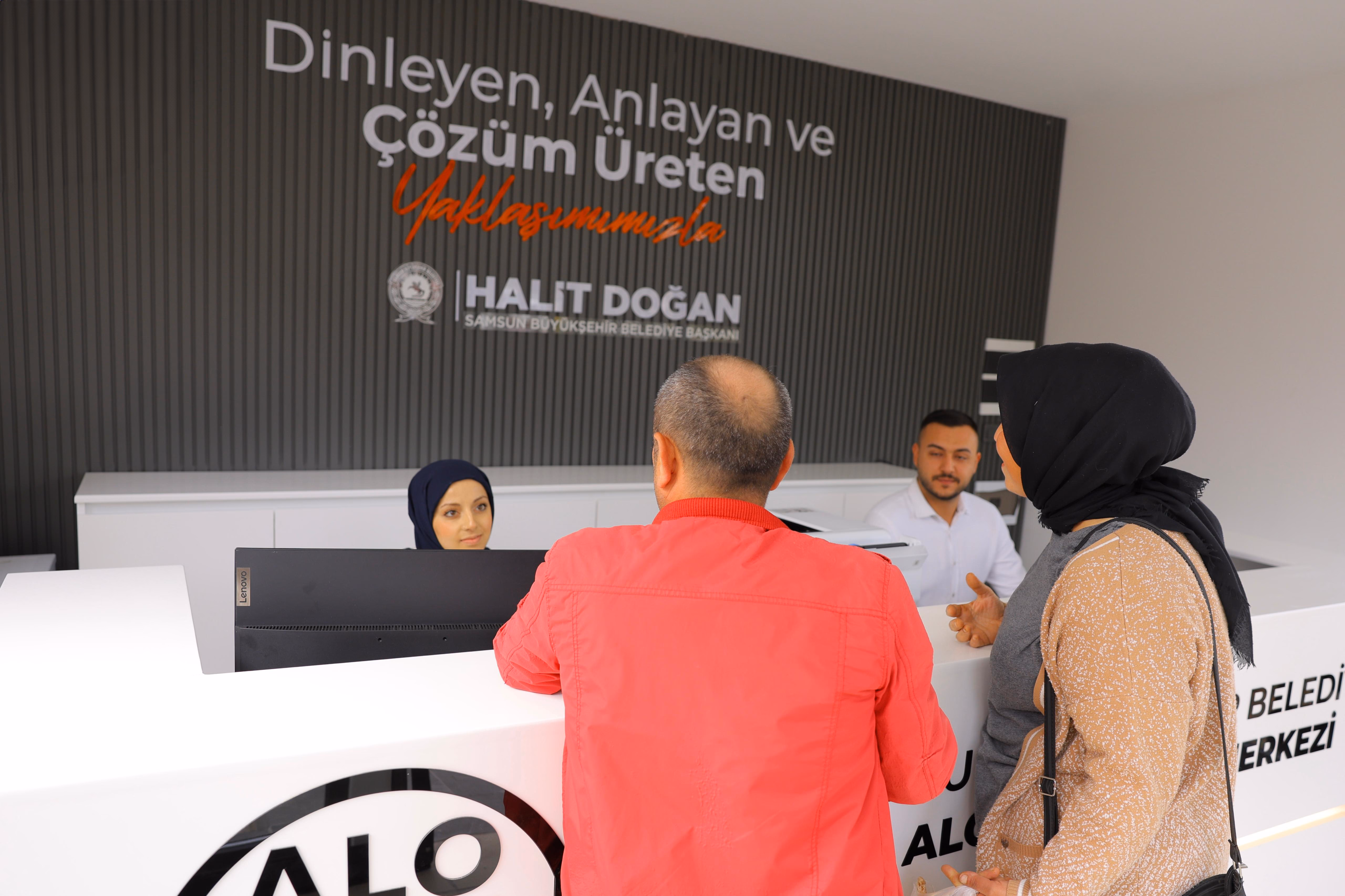 BÜYÜKŞEHİR TARAFINDAN BAFRA’DA 153 ÇÖZÜM MERKEZİ AÇILDI - Görsel 2