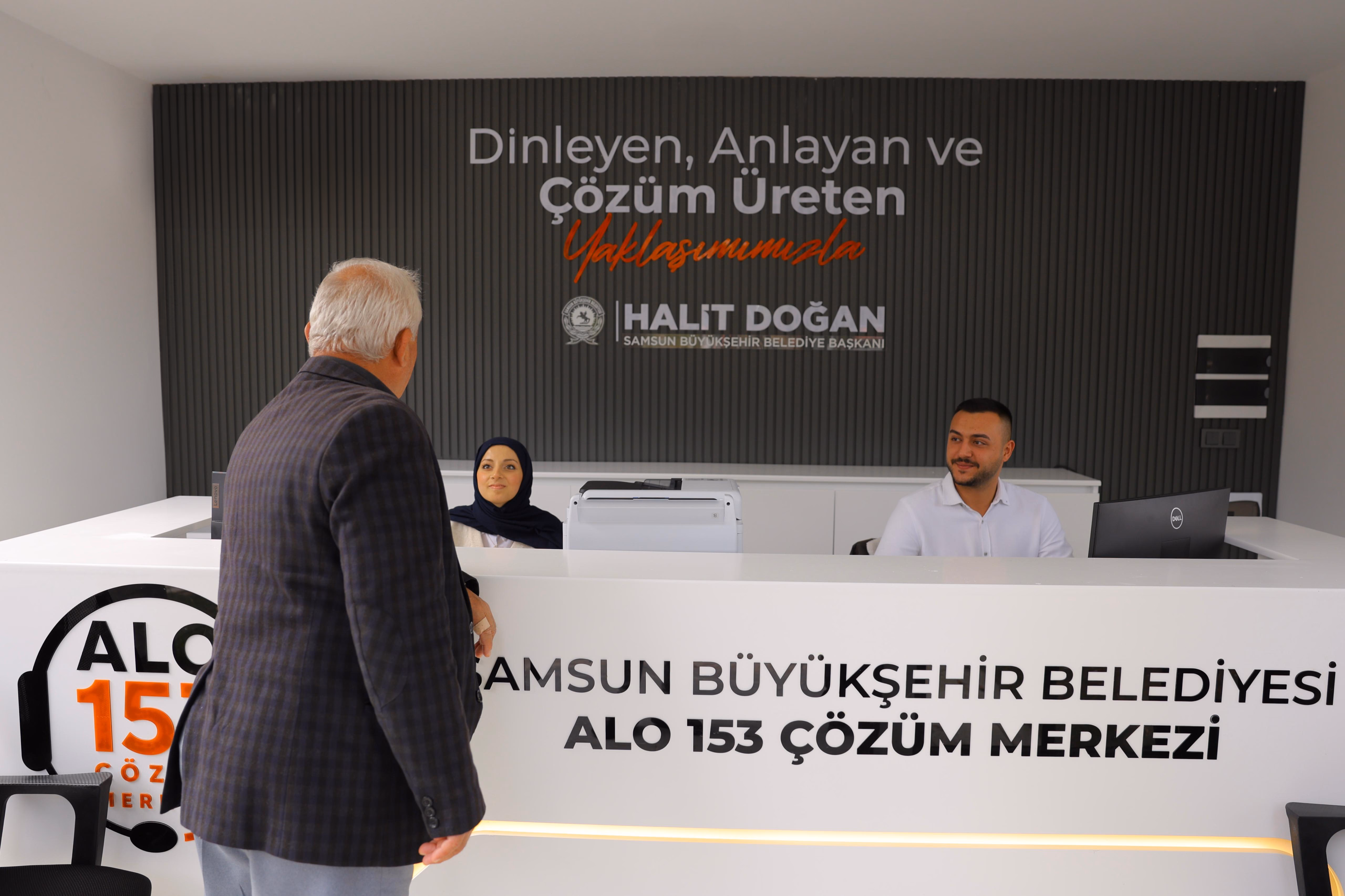 BÜYÜKŞEHİR TARAFINDAN BAFRA’DA 153 ÇÖZÜM MERKEZİ AÇILDI - Görsel 4