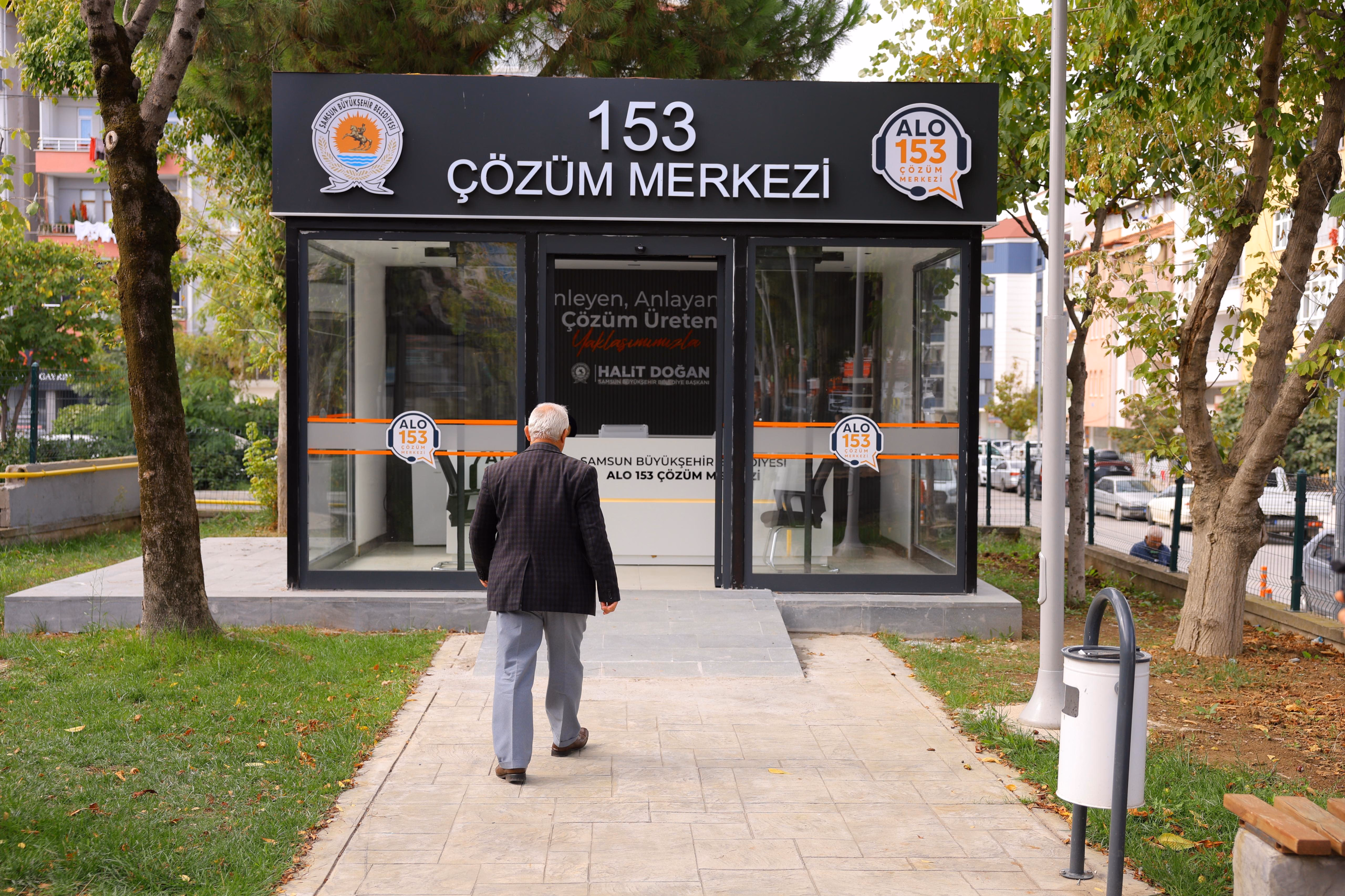 BÜYÜKŞEHİR TARAFINDAN BAFRA’DA 153 ÇÖZÜM MERKEZİ AÇILDI - Görsel 5
