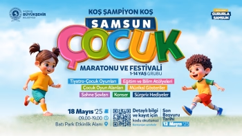 BÜYÜKŞEHİR'DEN “ÇOCUK MARATONU” VE “AYDİLGE” KONSERİ - Görsel 1