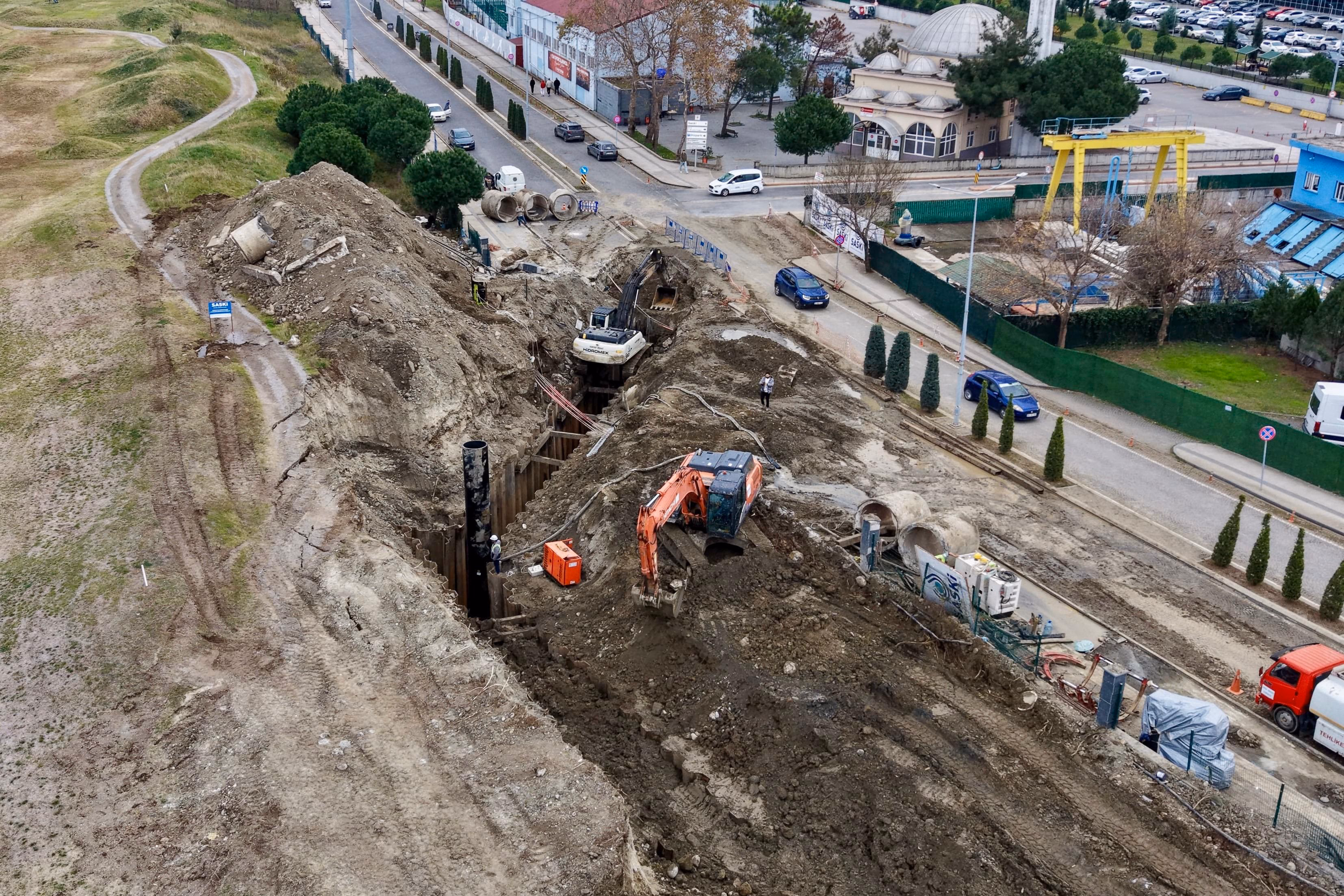 KARADENİZ’İN EN BÜYÜK ATIK SU KOLEKTÖR HATTINDA SONA DOĞRU - Görsel 1