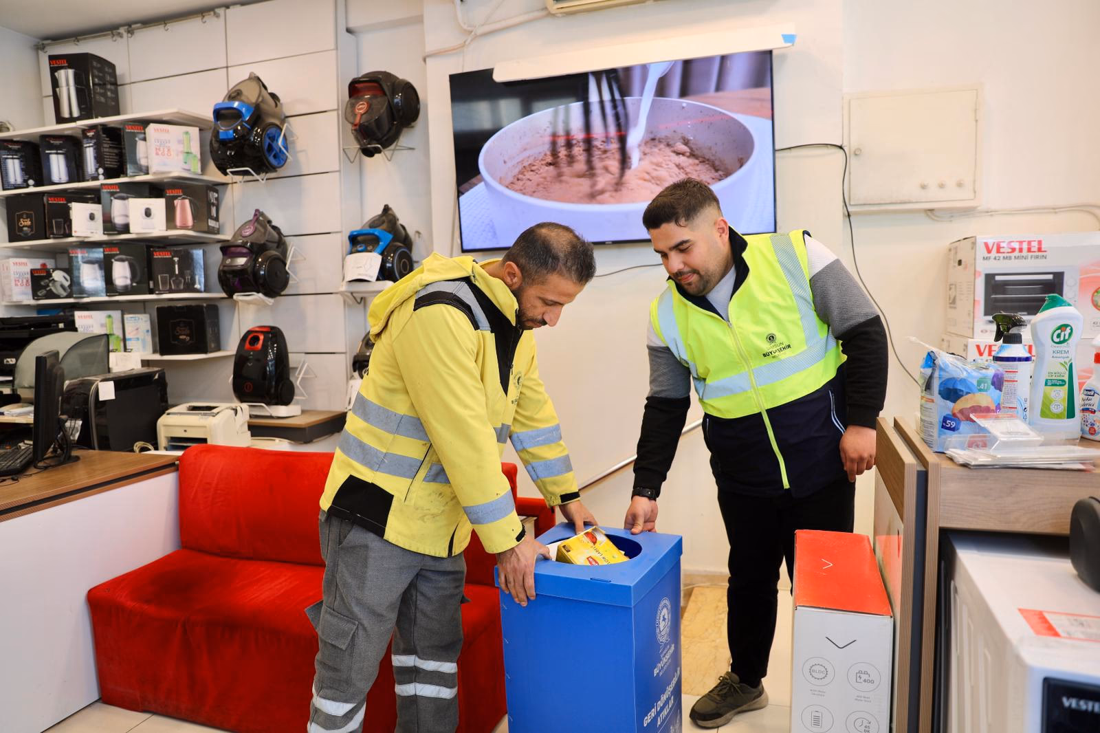 SAMSUN SIFIR ATIK UYGULAMASI HAYATA GEÇTİ - Görsel 1