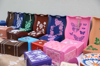 YAŞLILARIN EL EMEĞİ GÖZ NURU ÜRÜNLERİ SERGİLENDİ - Görsel 8
