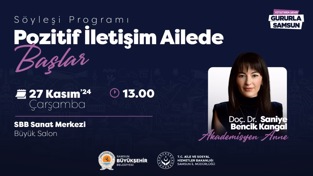 “Akademisyen Anne” Samsun’da vatandaşlarla buluşuyor