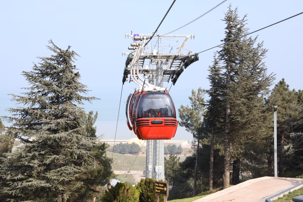 Amisos Teleferik Hattı yeniden hizmet vermeye başlıyor
