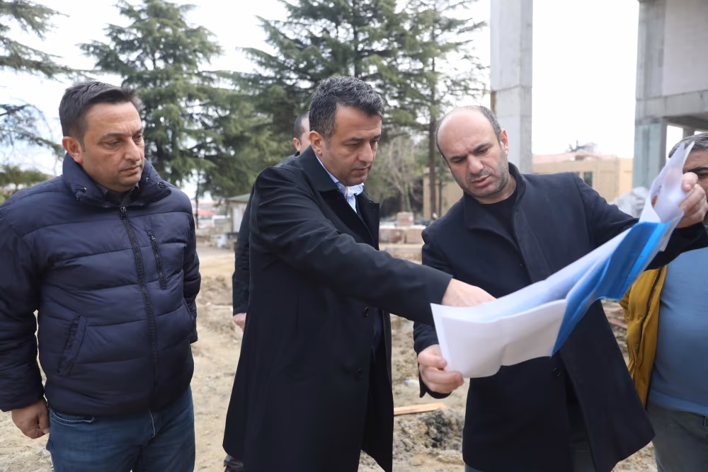 Başkan Doğan projeleri yerinde inceledi