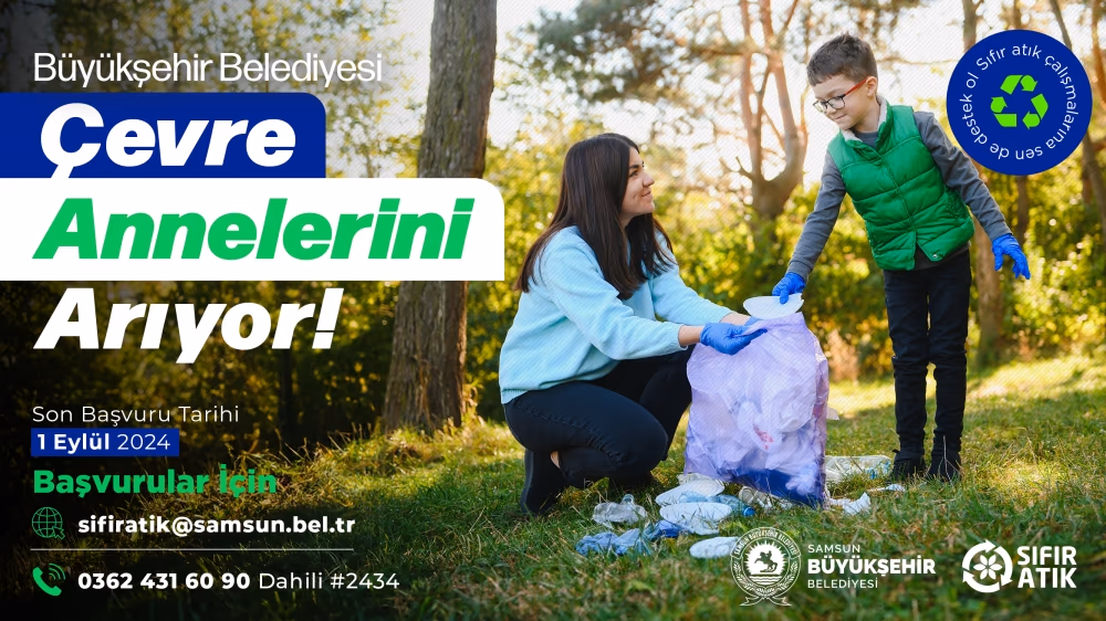 Büyükşehir “Çevre annesi” olmak isteyen gönüllüleri bekliyor