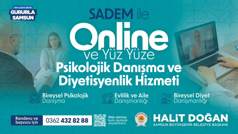 Büyükşehir’de online psikolog ve diyetisyen hizmeti başladı