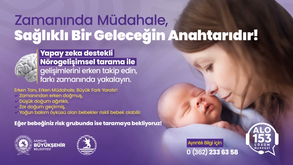 BÜYÜKŞEHİR’DEN AİLELERE VE BEBEKLERE DESTEK