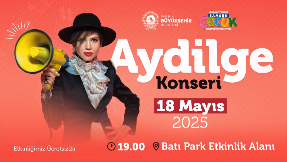 BÜYÜKŞEHİR'DEN “ÇOCUK MARATONU” VE “AYDİLGE” KONSERİ