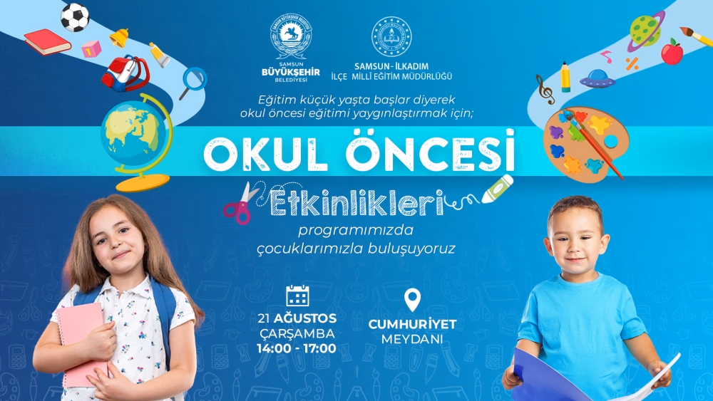 Büyükşehir’den “Okul öncesi etkinlikleri”