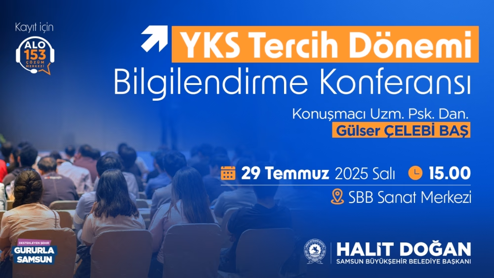 BÜYÜKŞEHİR’DEN YKS BİLGİLENDİRME KONFERANSI