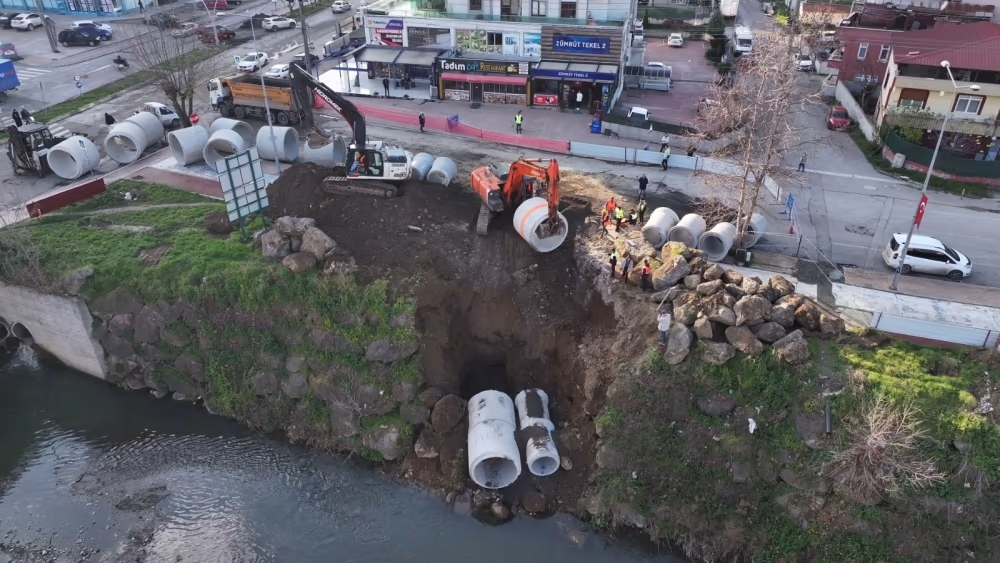 İlkadım’a 40 milyon liralık yağmur suyu hattı yatırımı