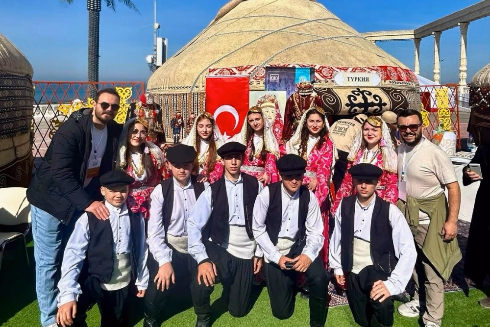 Kazakistan’da Samsun rüzgarı esti