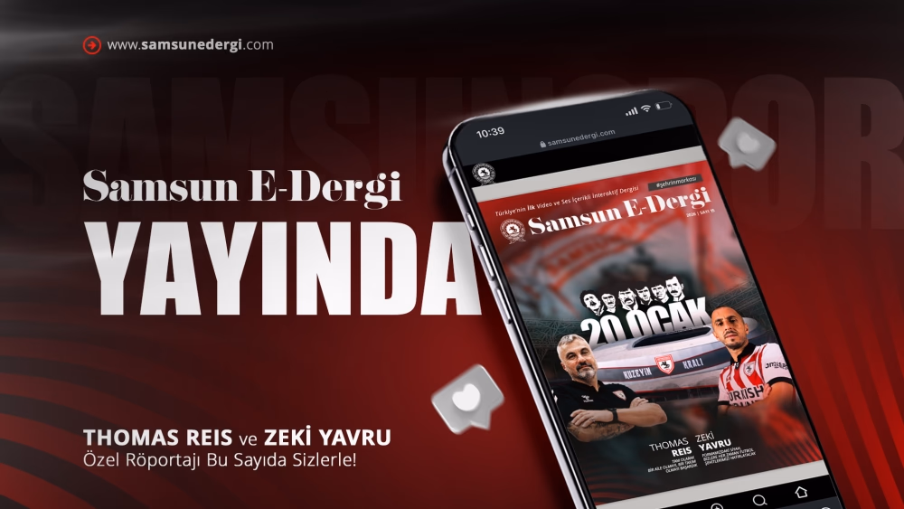 SAMSUN E-DERGİ’NİN 15. SAYISI YAYINLANDI