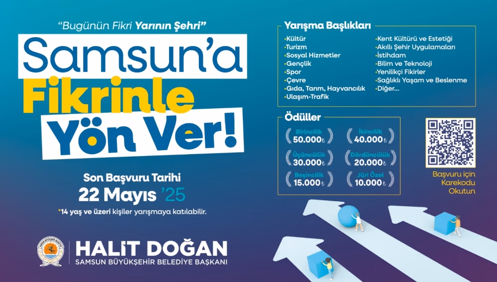 "SAMSUN'A FİKRİNLE YÖN VER" YARIŞMASI