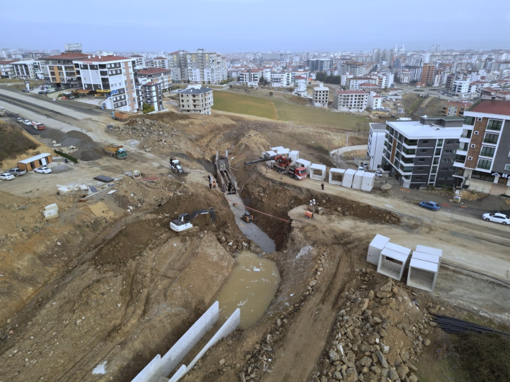 SAMSUN’DA DERE ISLAHI VE ALTYAPIYA DEV YATIRIM