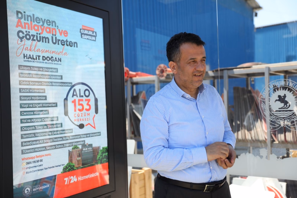 SAMSUN’DA DİJİTAL DURAK DÖNEMİ BAŞLIYOR
