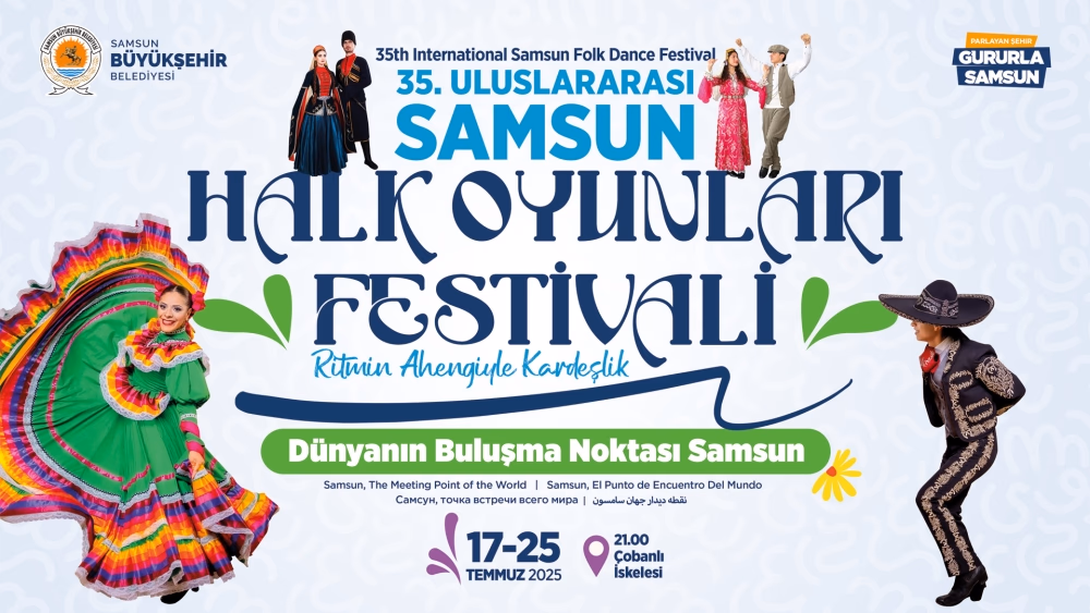 SAMSUN’DA HALK OYUNLARI RÜZGÂRI ESECEK