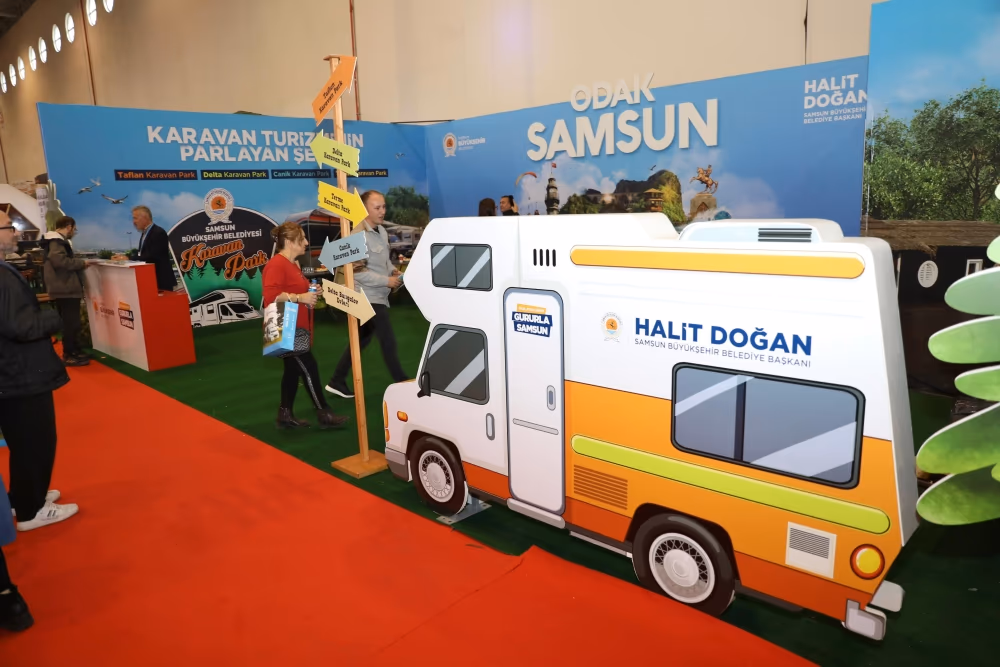 Samsun’da karavan tutkunları bu fuarda buluşuyor