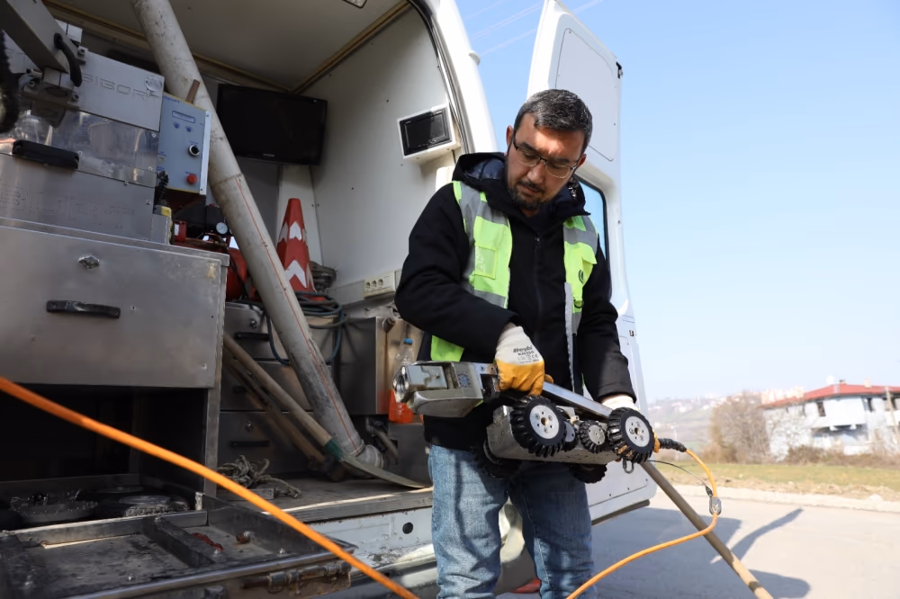 SASKİ’den kanal arızalarına robotlu çözüm!
