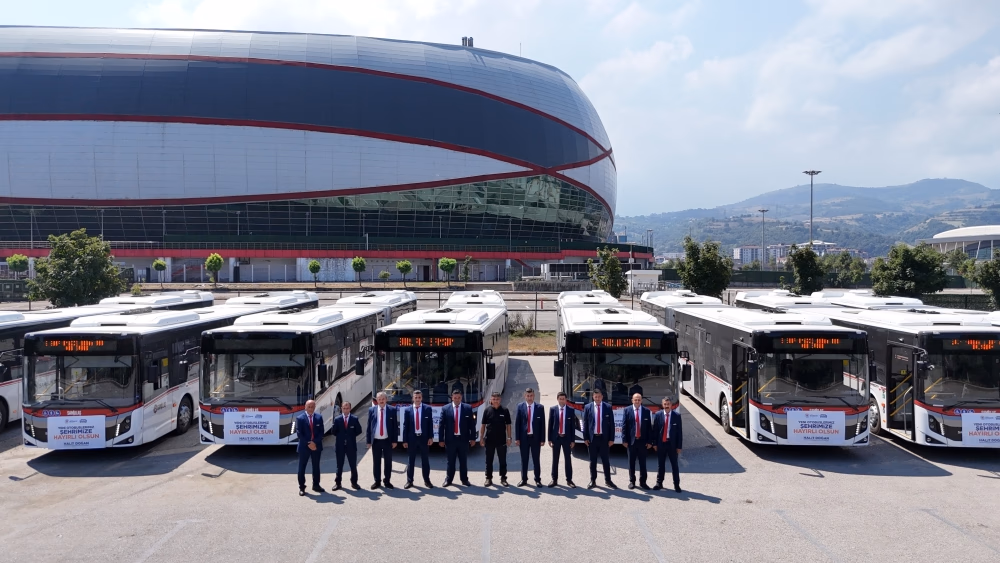YENİ ALINAN KÖRÜKLÜ OTOBÜSLERLE ULAŞIM FİLOSU ARTIK DAHA GÜÇLÜ