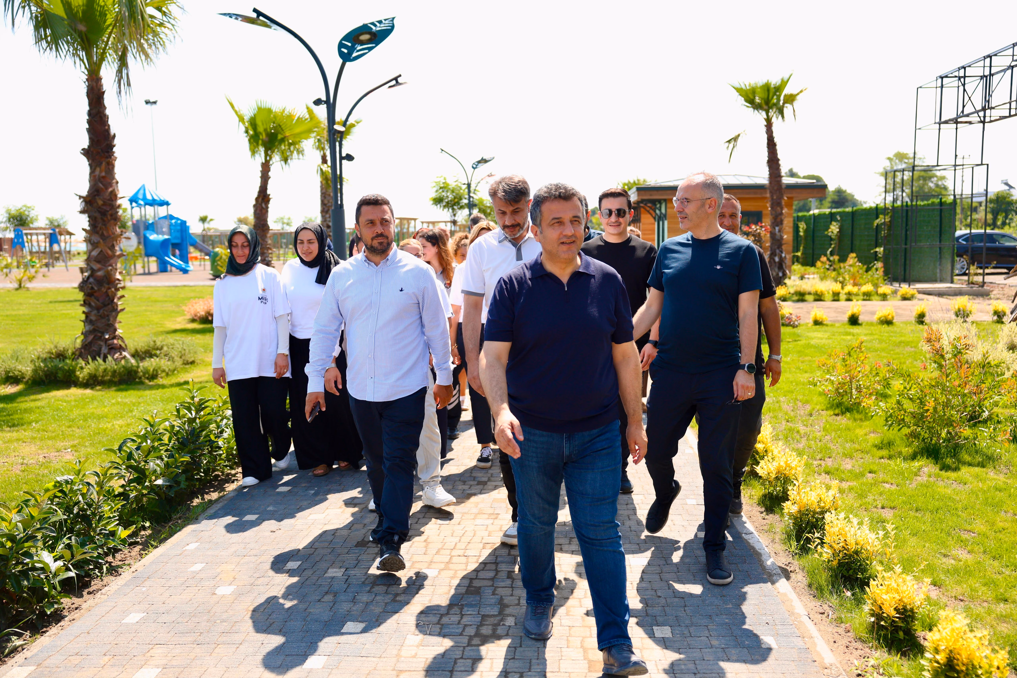MİLİÇ KADINLAR PLAJI VE YÜZME HAVUZU AÇILDI - Görsel 7