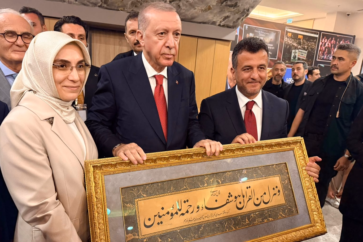 PETEK GENÇ CUMHURBAŞKANI ERDOĞAN’I AĞIRLADI - Görsel 7