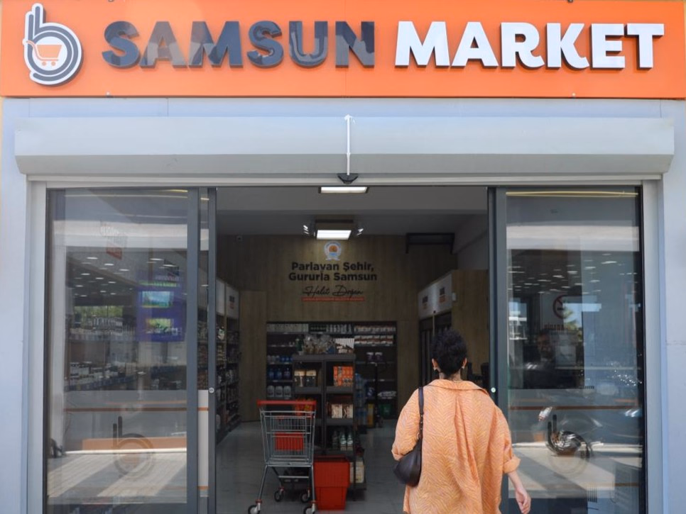 SAMSUN MARKET YENİ YERİNDE