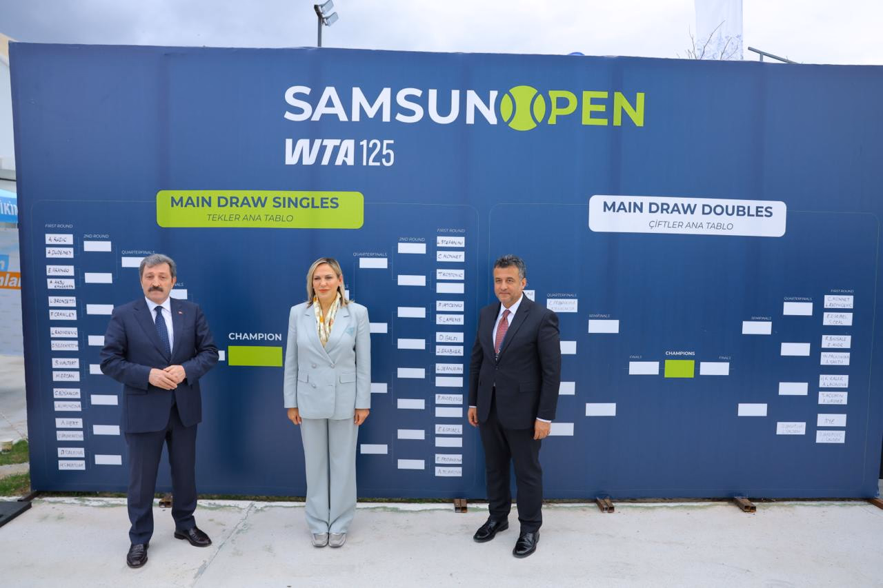 SAMSUN OPEN WTA 125 TENİS TURNUVASI HEYECAN DOLU MÜSABAKALARLA TAMAMLANDI - Görsel 2