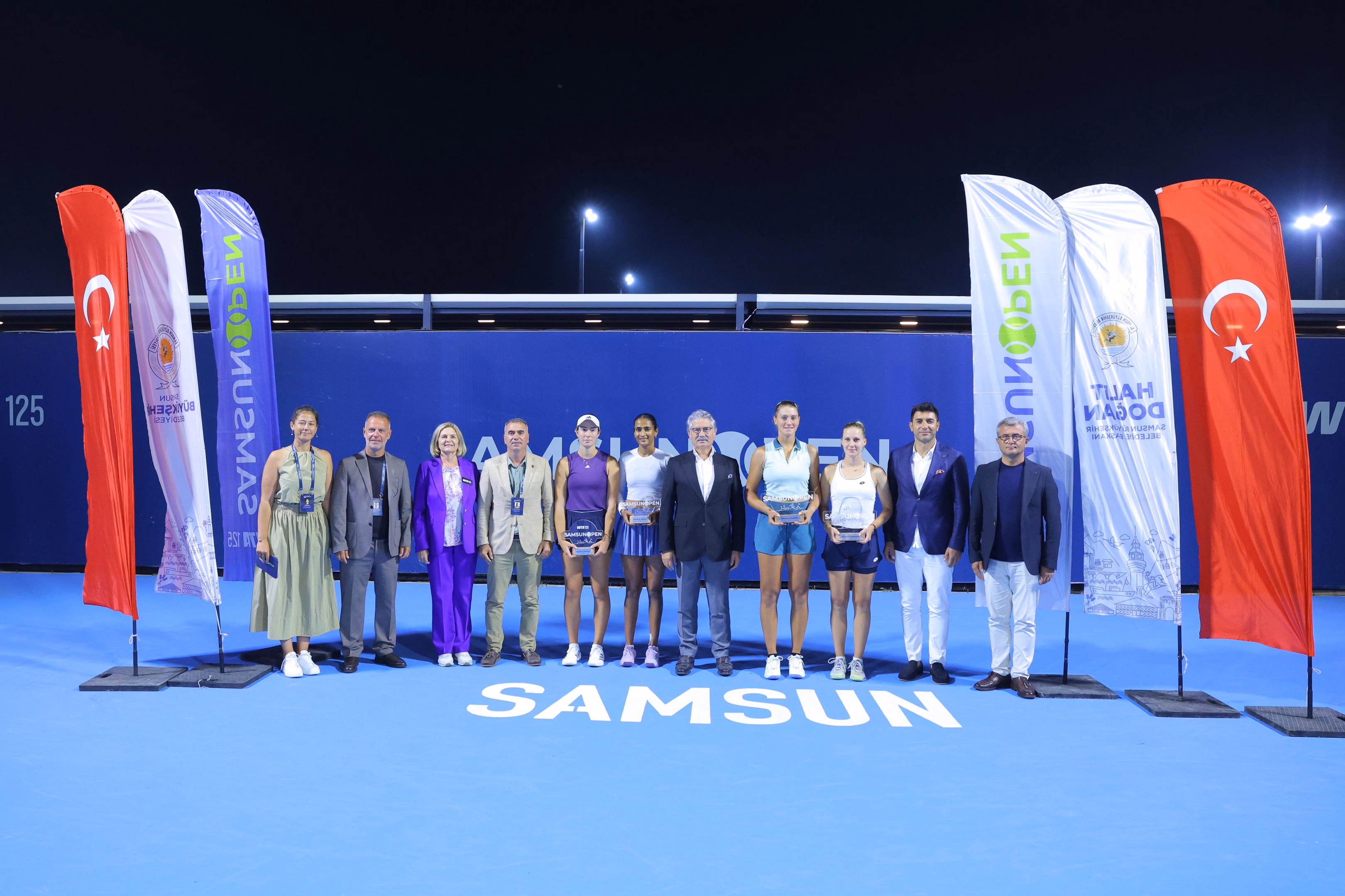 SAMSUN OPEN WTA 125 TENİS TURNUVASI HEYECAN DOLU MÜSABAKALARLA TAMAMLANDI - Görsel 3