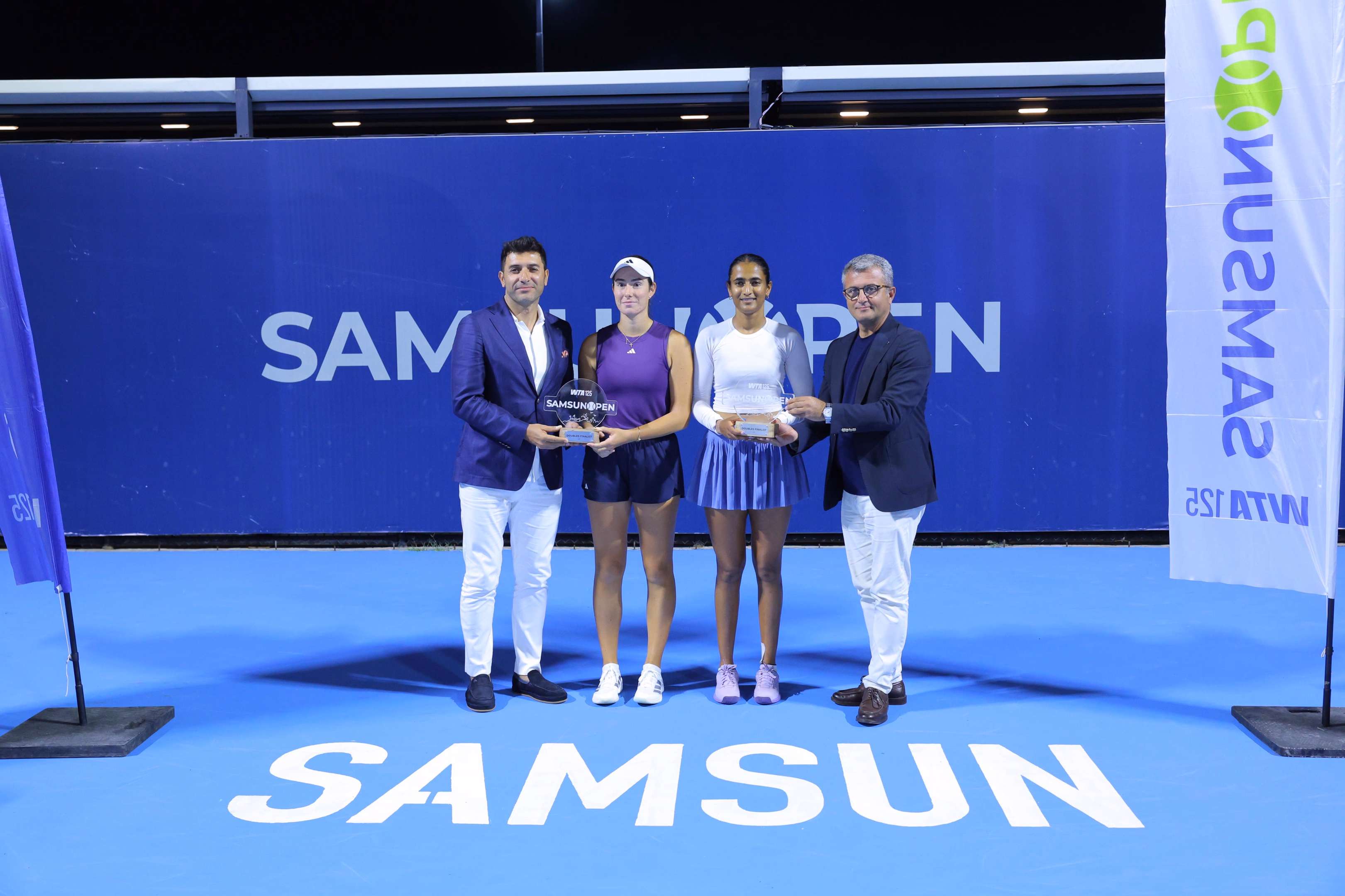 SAMSUN OPEN WTA 125 TENİS TURNUVASI HEYECAN DOLU MÜSABAKALARLA TAMAMLANDI - Görsel 4