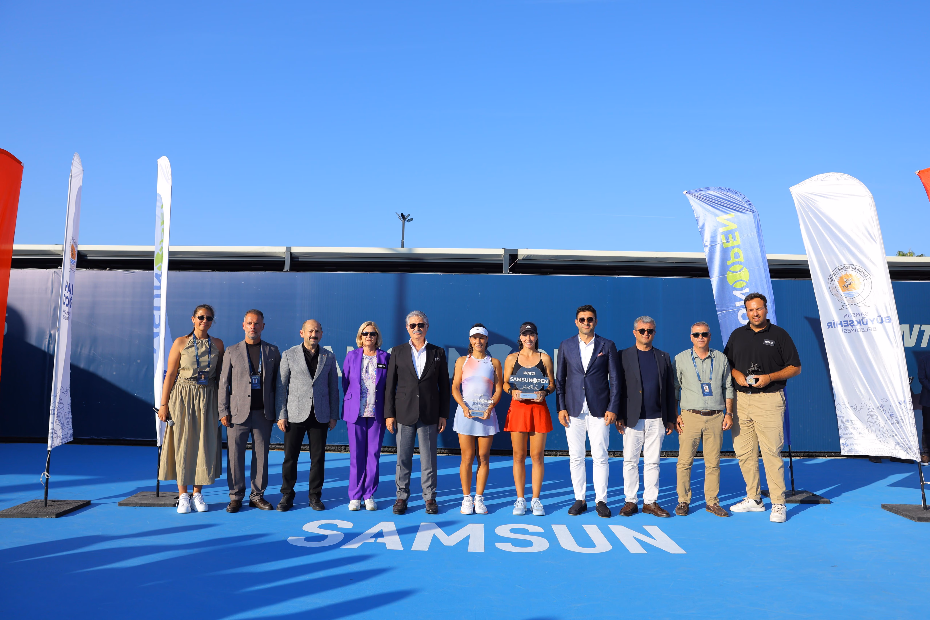 SAMSUN OPEN WTA 125 TENİS TURNUVASI HEYECAN DOLU MÜSABAKALARLA TAMAMLANDI - Görsel 6