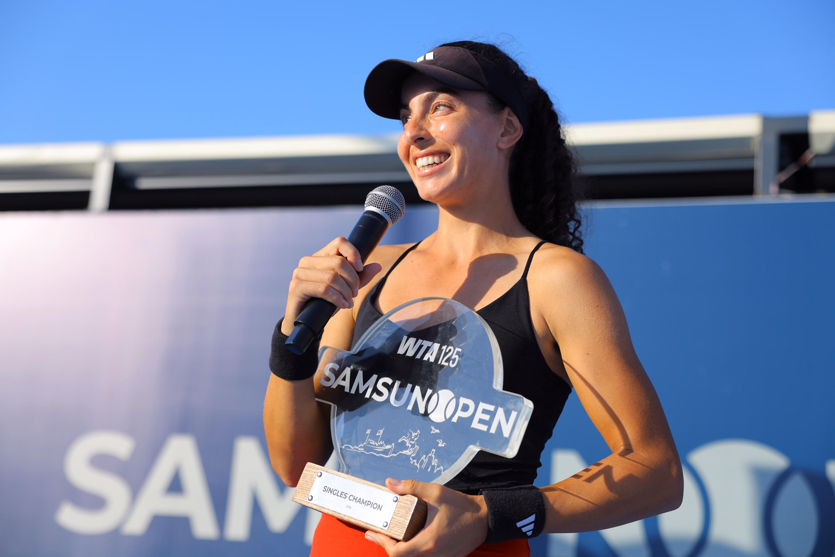 SAMSUN OPEN WTA 125 TENİS TURNUVASI HEYECAN DOLU MÜSABAKALARLA TAMAMLANDI