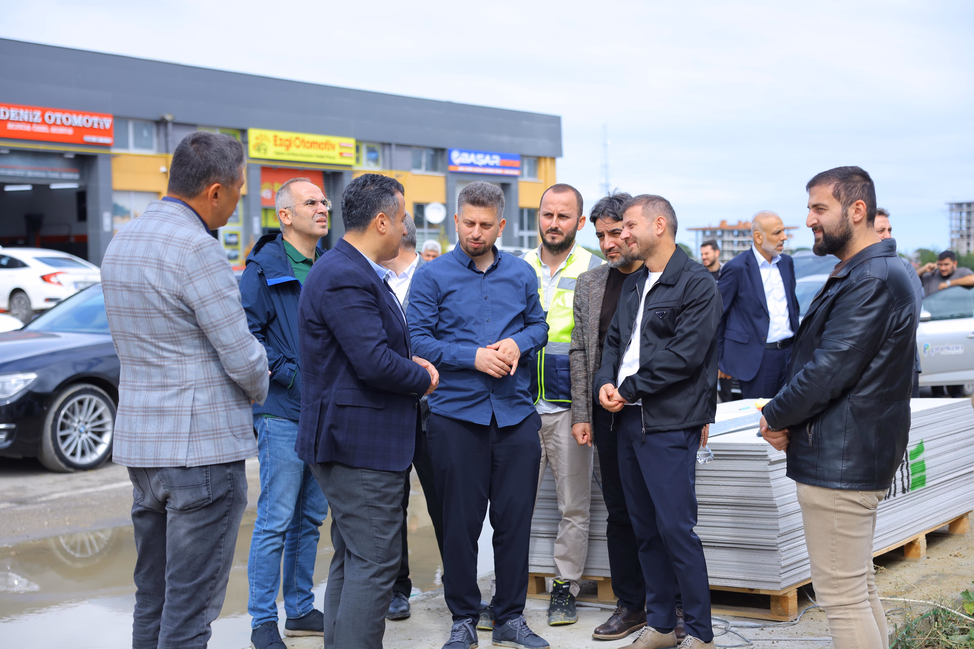 TOYBELEN’DE RESTORAN İNŞAATI SÜRÜYOR: BAŞKAN DOĞAN ÇALIŞMALARI YERİNDE İNCELEDİ